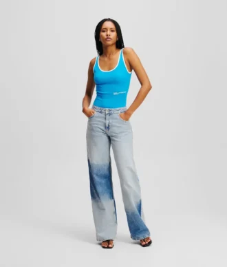 AFSLAPPEDE COLOR-BLOCK JEANS