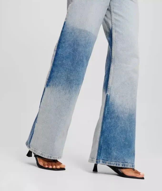 AFSLAPPEDE COLOR-BLOCK JEANS