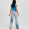 AFSLAPPEDE COLOR-BLOCK JEANS