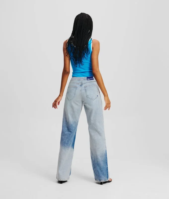 AFSLAPPEDE COLOR-BLOCK JEANS