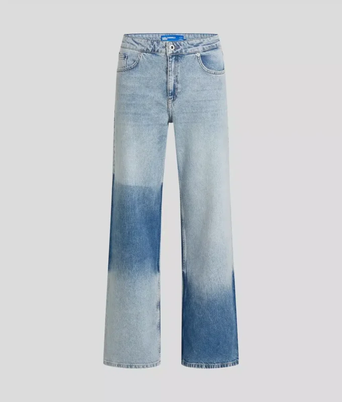 AFSLAPPEDE COLOR-BLOCK JEANS