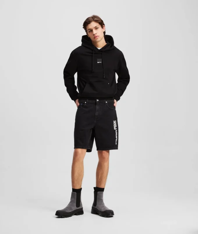 AFSLAPPEDE DENIMSHORTS