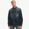 Afslappet denimskjorte