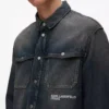 Afslappet denimskjorte