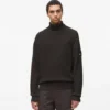 Afslappet rullekravesweater