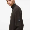 Afslappet rullekravesweater