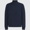Afslappet rullekravesweater