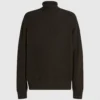 Afslappet rullekravesweater