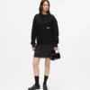 Afslappet sweatshirt med Karl-citat