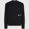 Afslappet sweatshirt med Karl-citat