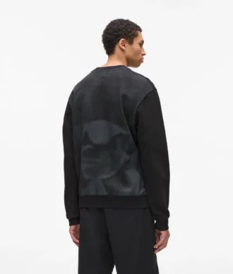 Afslappet sweatshirt med Karl-print