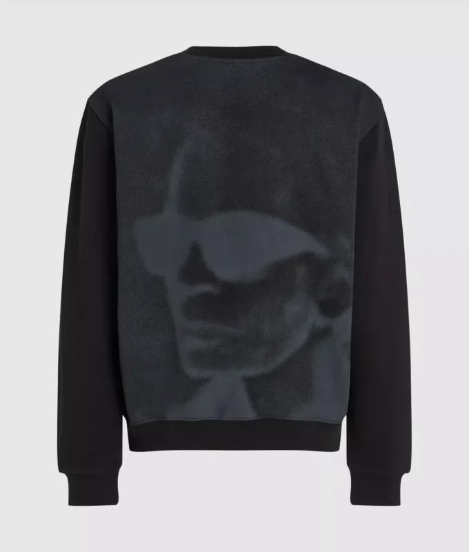 Afslappet sweatshirt med Karl-print