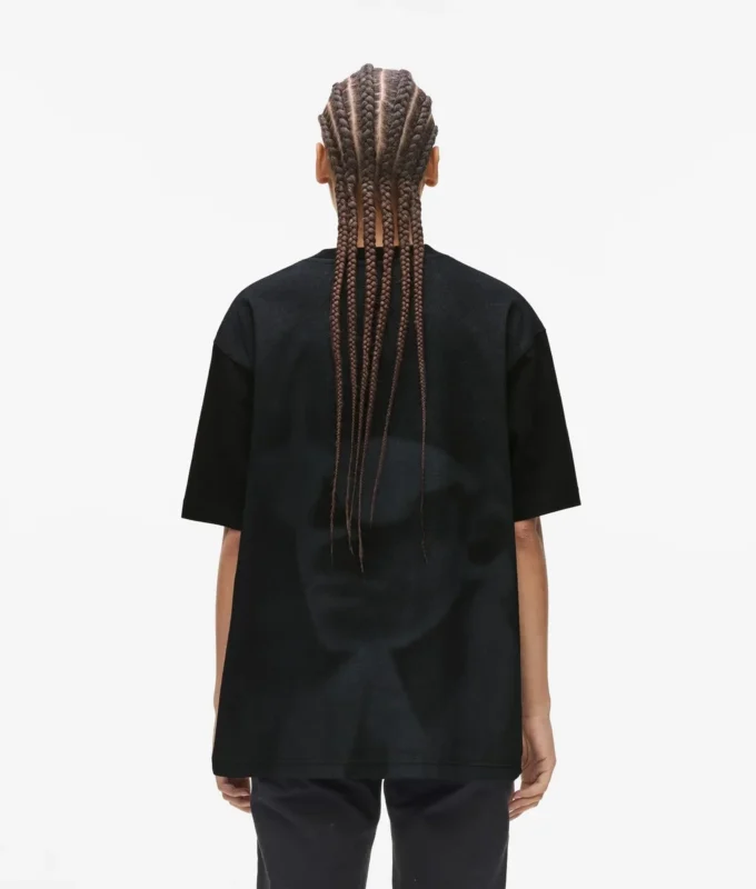 Afslappet T-shirt med Karl-print