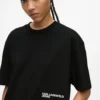Afslappet T-shirt med Karl-print