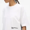 Afslappet T-shirt med Karl-print