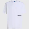 Afslappet T-shirt med Karl-print