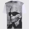 Afslappet T-shirt med Karl-print