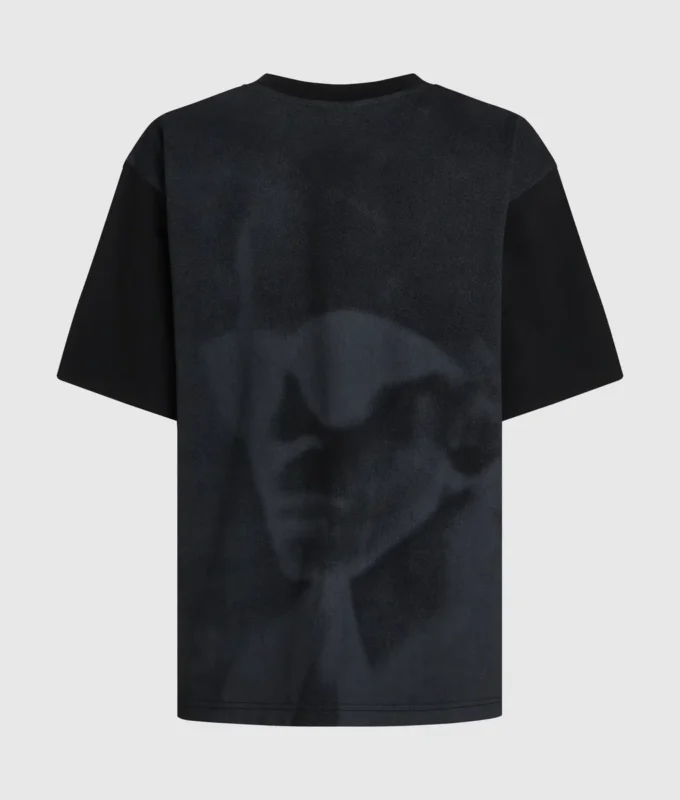Afslappet T-shirt med Karl-print