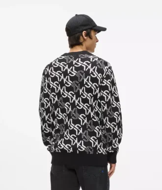 All-over Monogram sweater