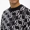All-over Monogram sweater