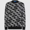All-over Monogram sweater