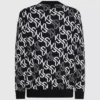 All-over Monogram sweater