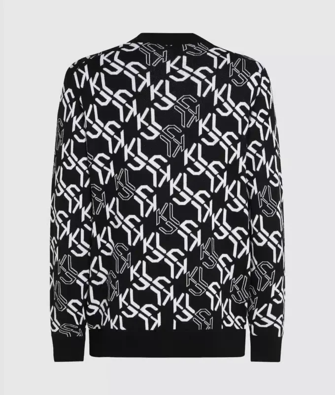 All-over Monogram sweater