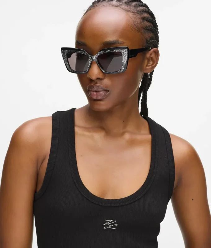 Autograph ribbet tanktop