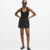 Autograph ribbet tanktop