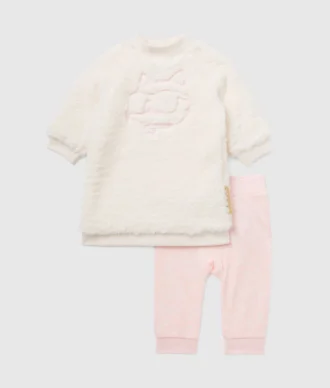 Baby Ikon kjole og leggings gave sæt
