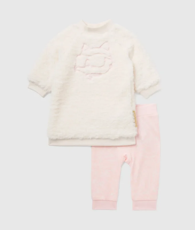 Baby Ikon kjole og leggings gave sæt