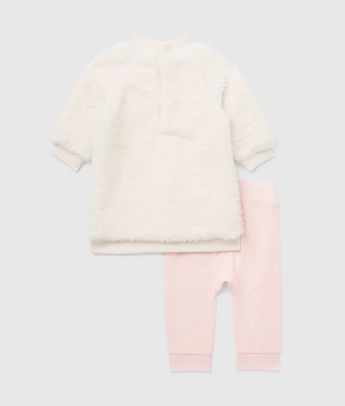 Baby Ikon kjole og leggings gave sæt