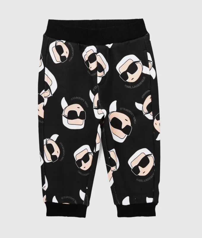 Baby Ikon sweatpants med print overalt