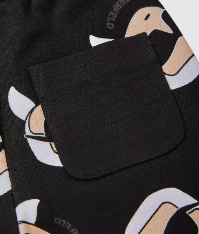 Baby Ikon sweatpants med print overalt