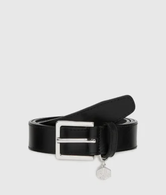 Bælte med logo-charm