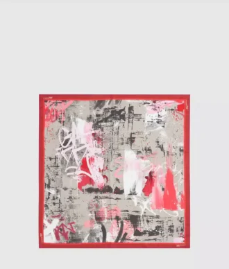 Bandana-tørklæde med graffititryk