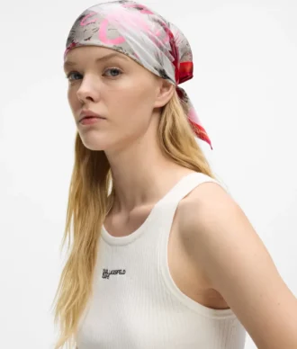 Bandana-tørklæde med graffititryk
