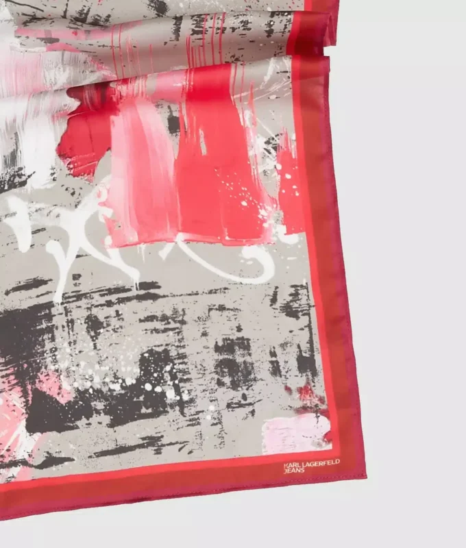 Bandana-tørklæde med graffititryk