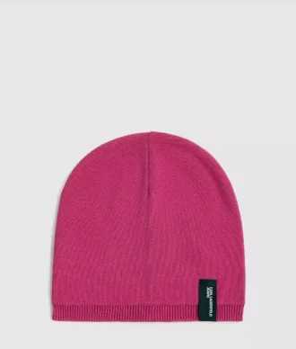 Beanie med logo-patch
