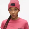 Beanie med logo-patch