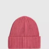 Beanie med logo-patch