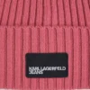 Beanie med logo-patch