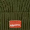 Beanie med logo-patch