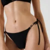 BIKINIBUKSER MED BINDING I SIDEN