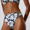 Bikinitrusser med fan-print