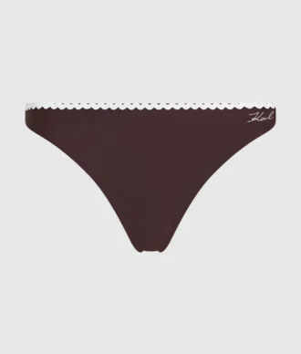 Bikiniunderdel med muslingekant