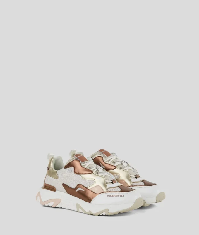 BLAZE STRIKE LÆDER METALLISKE SNEAKERS