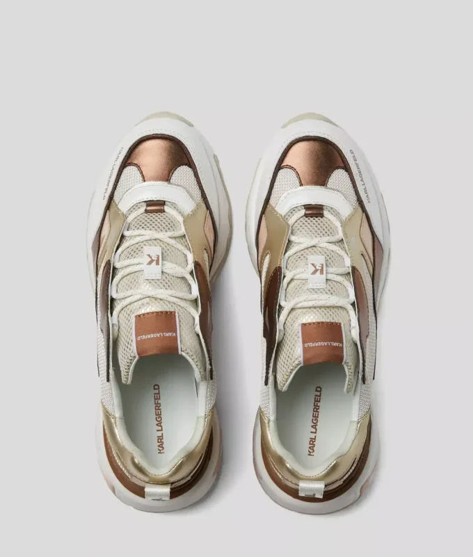 BLAZE STRIKE LÆDER METALLISKE SNEAKERS