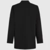Blazer med denimpanel