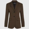 Blazer med trykknapper
